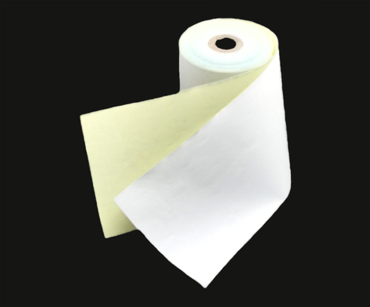 75MM紙卷(2 PLY~白+黃) 50卷/箱